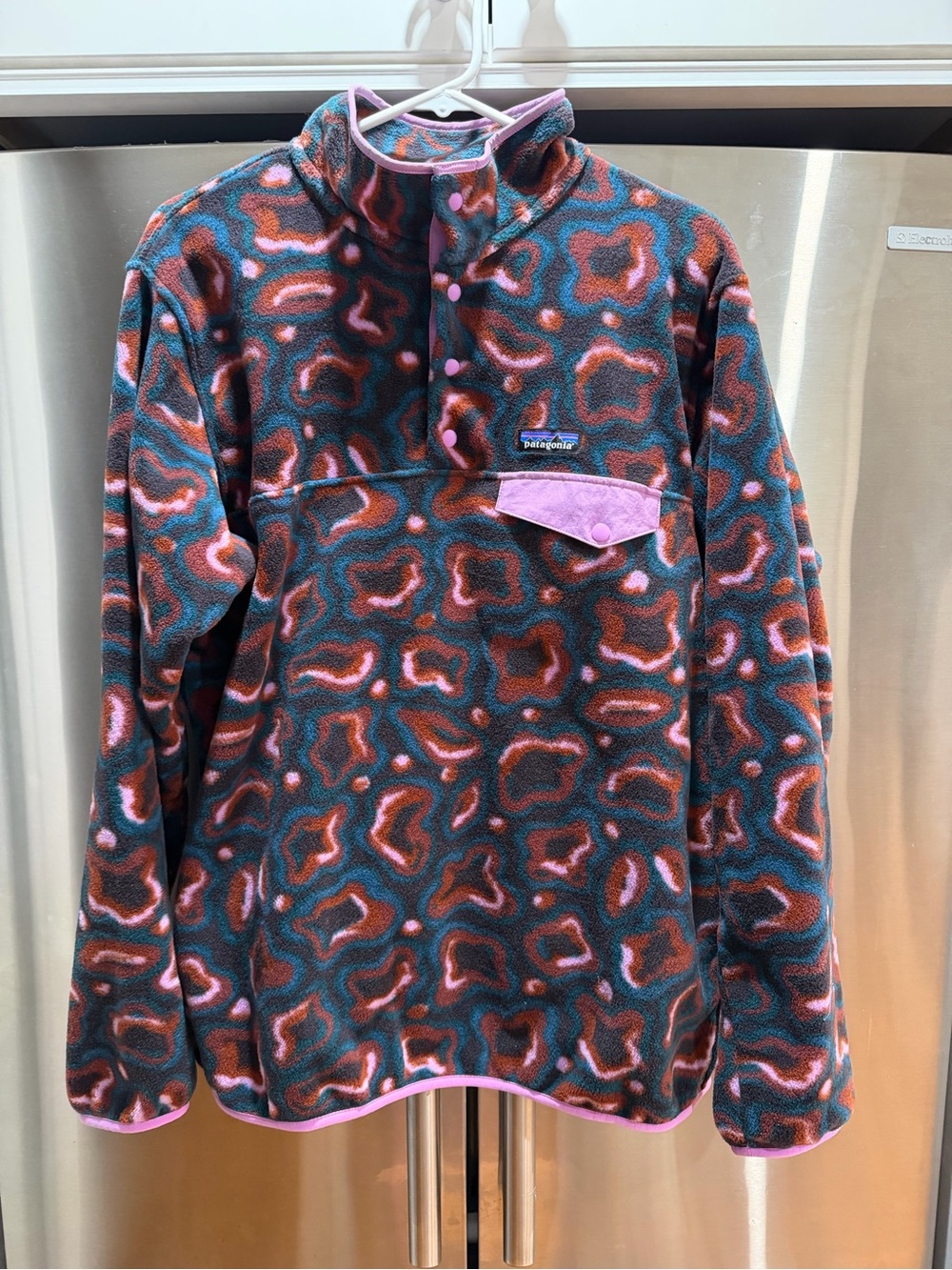 Patagonia Women’s Synchilla Snap-T Fleece Pullover - Multicolor, XL